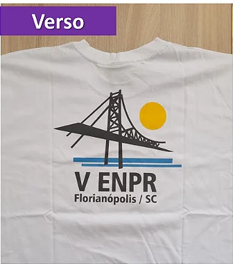 Camiseta - Branca V Encontro Nacional - FlorianópolisM